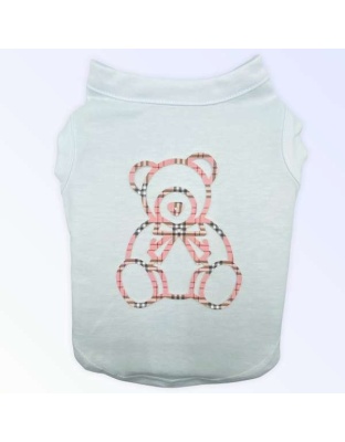 WHITE - Furberry Bear Tee - X Large