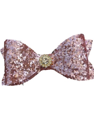 Light Pink - Glitter and Gloss Bows