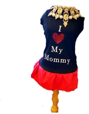 I Love  My Mommy Dress - X Large