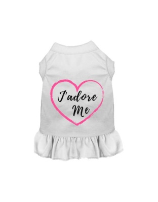 Solid White - J'adore Me - 2X Large