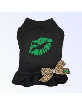 BLACK - Kiss Me All Over Dress - 2X Large