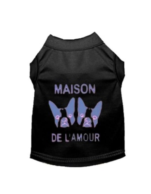 Black - Maison De L' Amour - X Large