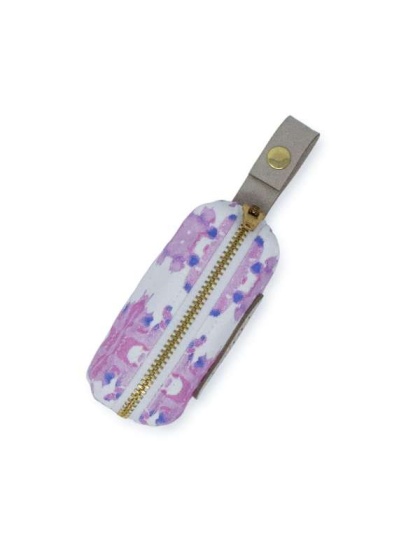 French Lavender Ink Blot Waste Bag Holder