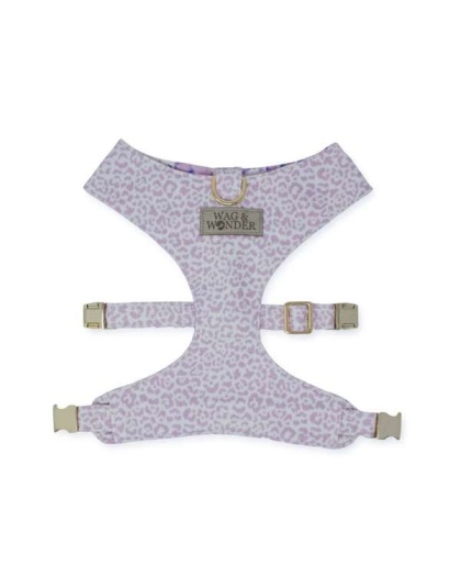 French Lavender Reversible Dog Harness - XS