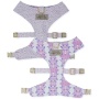 French Lavender Reversible Dog Harness - XS