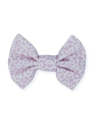 French Lavender Rosette Classic Dog Bow Tie - Standard