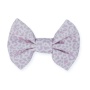 French Lavender Rosette Classic Dog Bow Tie - Standard