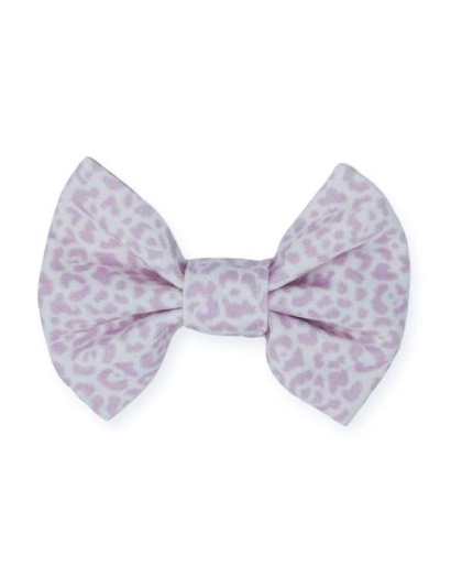 French Lavender Rosette Classic Dog Bow Tie - Large