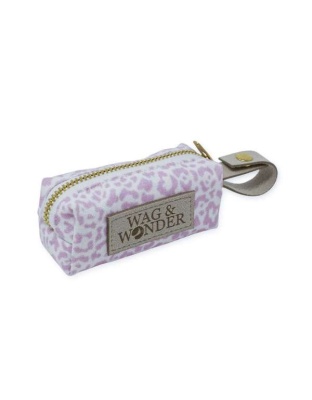 French Lavender Rosette Waste Bag Holder
