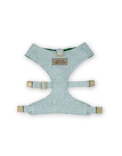 Leopard Parade Reversible Dog Harness - XS
