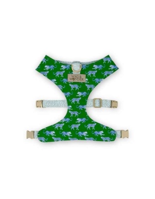Leopard Parade Reversible Dog Harness - XXL
