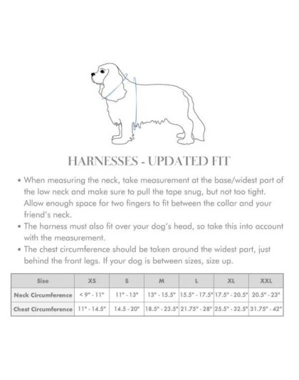 Seaside Reversible Dog Harness - XS