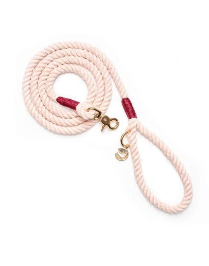 Soft Berry Rope Dog Leash