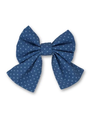 Starry Sky Sailor Dog Bow - Large