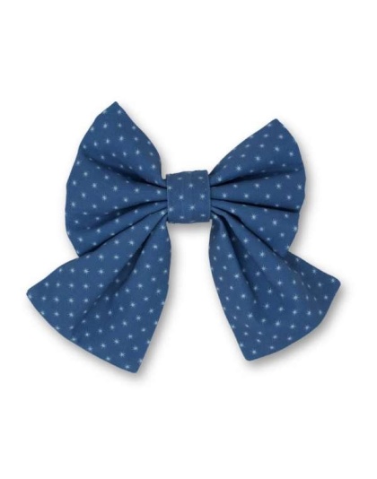 Starry Sky Sailor Dog Bow - Standard
