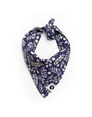 Woodland Foliage Dog Bandana - L