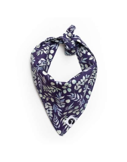 Woodland Foliage Dog Bandana - L