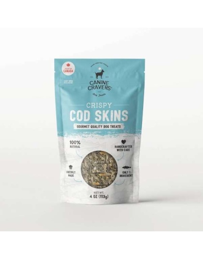 Crispy Cod Skins - 4 oz Bag