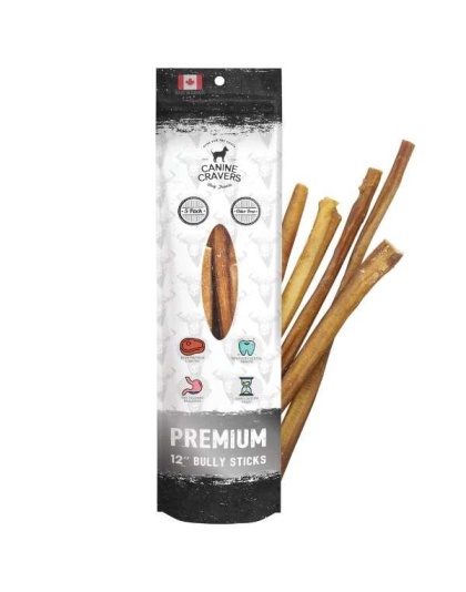 Premium Beef Bully Stick - 12" Inch