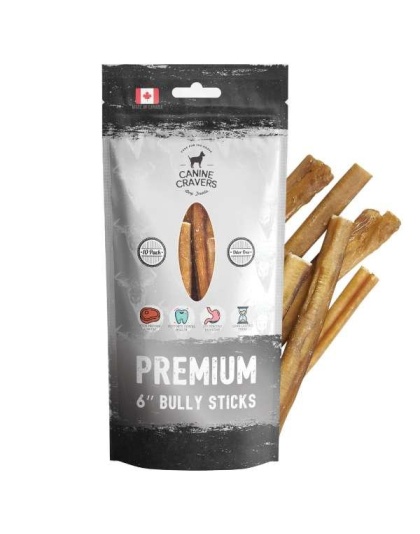 Premium Beef Bully Stick - 6" Inch