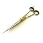 Adjustable High Quality Dog Grooming Hair Salon Grooming Shears Scissors Satin Finish - 8"