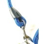 Large Dog Leash Rope Heavy Duty Reflective Nylon Material Excellent 3ft Size Blue