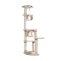 74 " H Real Wood Cat Tree With Cured Sisal Posts A7463