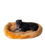 Armarkat Bolstered Pet Bed and Mat, ultra-soft Dog Bed S/M/L - L