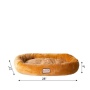 Armarkat Bolstered Pet Bed and Mat, ultra-soft Dog Bed S/M/L - L