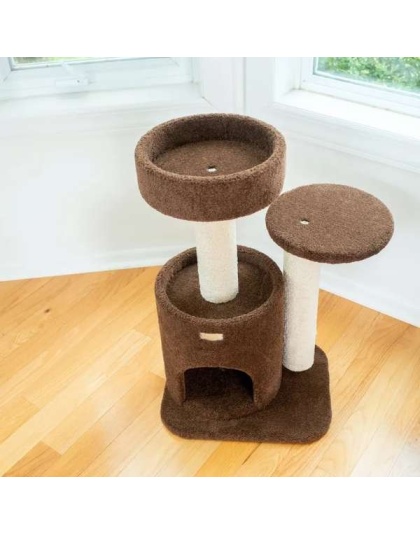Armarkat Carpeted Cat Tree, Real Wood Cat Activity Center
