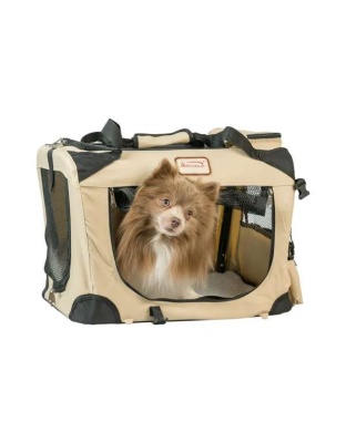 Armarkat FoldIng Soft Dog Crate Pet Travel Carrier PC201B