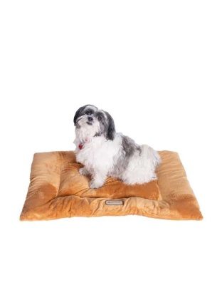 Earth Brown - Armarkat Pet Bed Mat, Dog Crate Soft Pad W Poly Fill Cushion - L