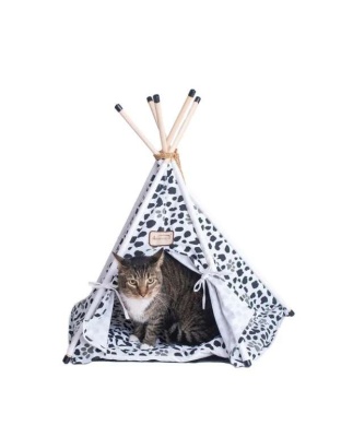 Armarkat Pet Tent/Teepee Style Cat Bed C46, w/Durable Fabric