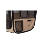 Armarkat Portable Pet Playpen In Blue and Beige Combo