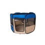 Armarkat PP001B-M Portable Pet Playpen In Blue and BGE Combo