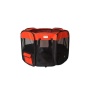 Armarkat PP002R-XL Portable Pet Playpen In Bk and Rd Combo