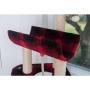 BEIGE - Armarkat Real Wood Spacious Thick Fur Cat Tower W Lounge