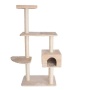 GleePet 57-Inch Cat Tree  Real Wood Cat Perches Bge