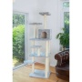 GleePet 74-Inch Real Wood Cat Tree W Seven Levels Gray
