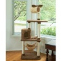 Real Wood 70" Cat tree With Scratch posts, Hammock for Cats