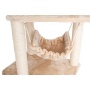 Real Wood 72" H Pet Cat Tower W Lounge Basket, Perch, A7204