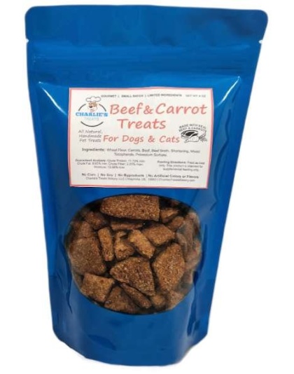 Beef & Carrot Treats - 6oz.