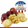 Ike's Gourmet Apple Pie Dog Treat Cookies - Real Fruit Shortbread Cookies Vegan and All-Natural Grain and Gluten Free Made in USA - 8 oz. Resealable & Reusable Standing Pouch with Interior Zipper