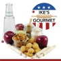 Ike's Gourmet Apple Pie Dog Treat Cookies - Real Fruit Shortbread Cookies Vegan and All-Natural Grain and Gluten Free Made in USA - 8 oz. Resealable & Reusable Standing Pouch with Interior Zipper