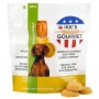 Ike's Gourmet Banana Bread Dog Treat Cookies - Real Fruit Shortbread Cookies Vegan and All-Natural Grain and Gluten Free Made in USA - 8 oz. Resealable & Reusable Standing Pouch with Interior Zipper