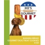 Ike's Gourmet Banana Bread Dog Treat Cookies - Real Fruit Shortbread Cookies Vegan and All-Natural Grain and Gluten Free Made in USA - 8 oz. Resealable & Reusable Standing Pouch with Interior Zipper