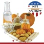 Ike's Gourmet Pumpkin Pie Dog Treat Cookies - Real Fruit Shortbread Cookies Vegan and All-Natural Grain and Gluten Free Made in USA - 8 oz. Resealable & Reusable Standing Pouch with Interior Zipper