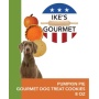 Ike's Gourmet Pumpkin Pie Dog Treat Cookies - Real Fruit Shortbread Cookies Vegan and All-Natural Grain and Gluten Free Made in USA - 8 oz. Resealable & Reusable Standing Pouch with Interior Zipper