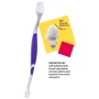 Professional Pet Toothbrush - Patented 45 Degree Dual-Ended Brush Head