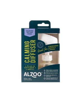 ALZOO Plant-Based Calming Diffuser Plug-in Kit for Dog